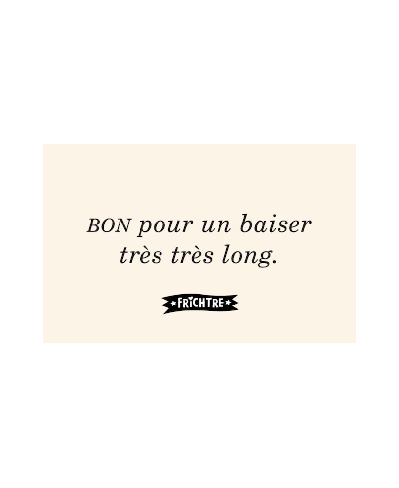 Carnet Bons baisers saveur romanesque
