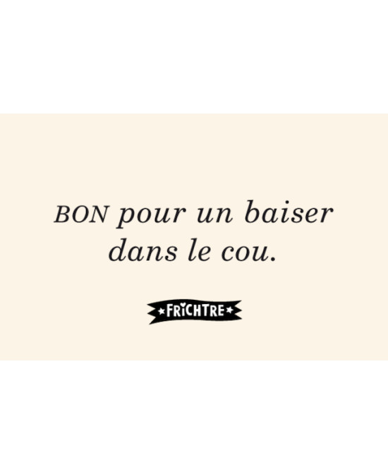 Carnet Bons baisers saveur romanesque