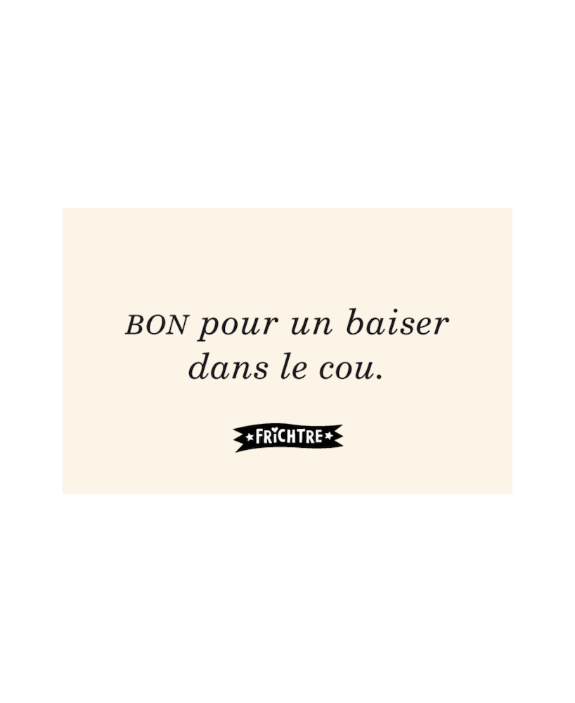 Carnet Bons baisers saveur romanesque