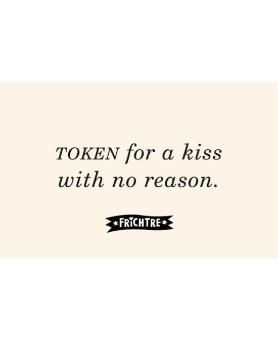 Carnet Tokens for kisses