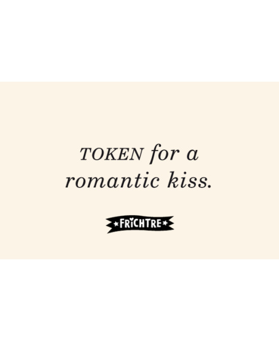 Carnet Tokens for kisses