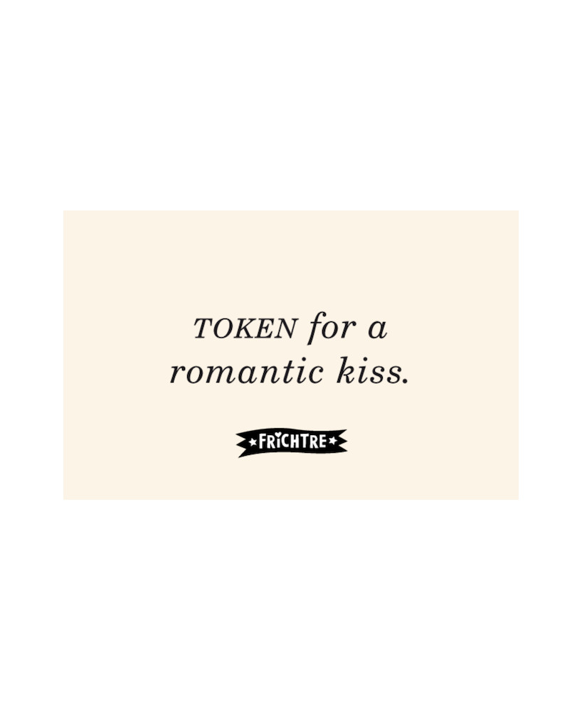 Carnet Tokens for kisses