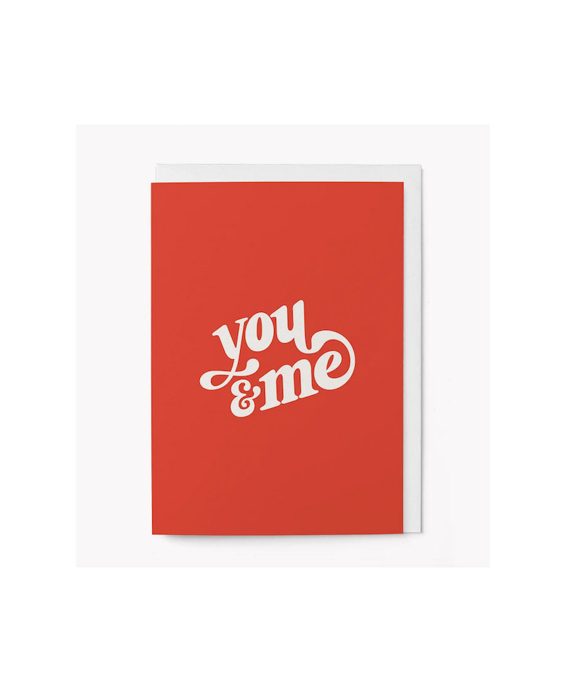 Carte You and me