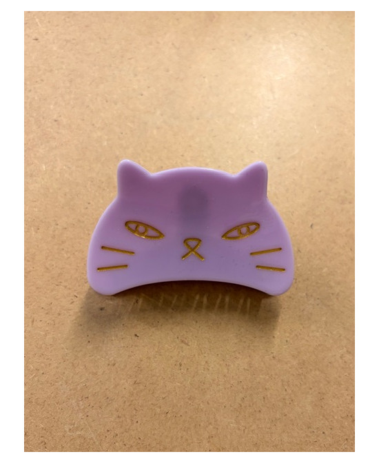 Pince à cheveux Chat lilac