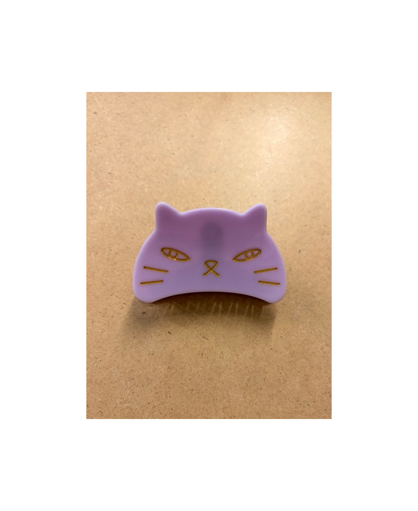 Pince à cheveux Chat lilac