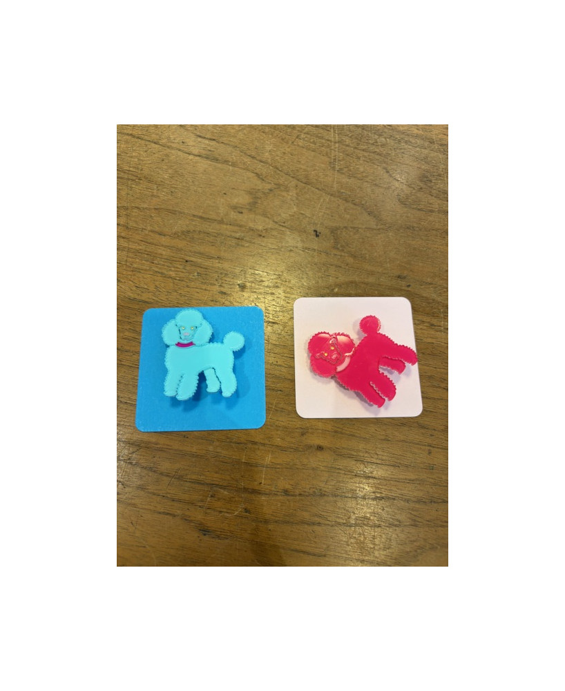 Broche Caniche