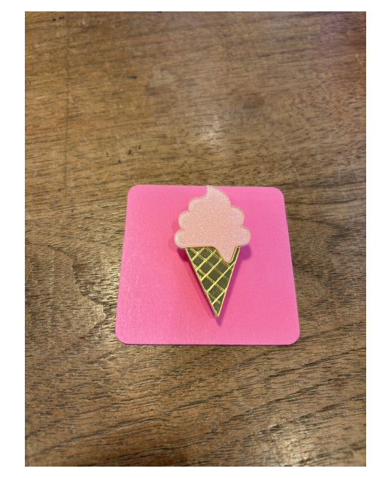 Broche Glace