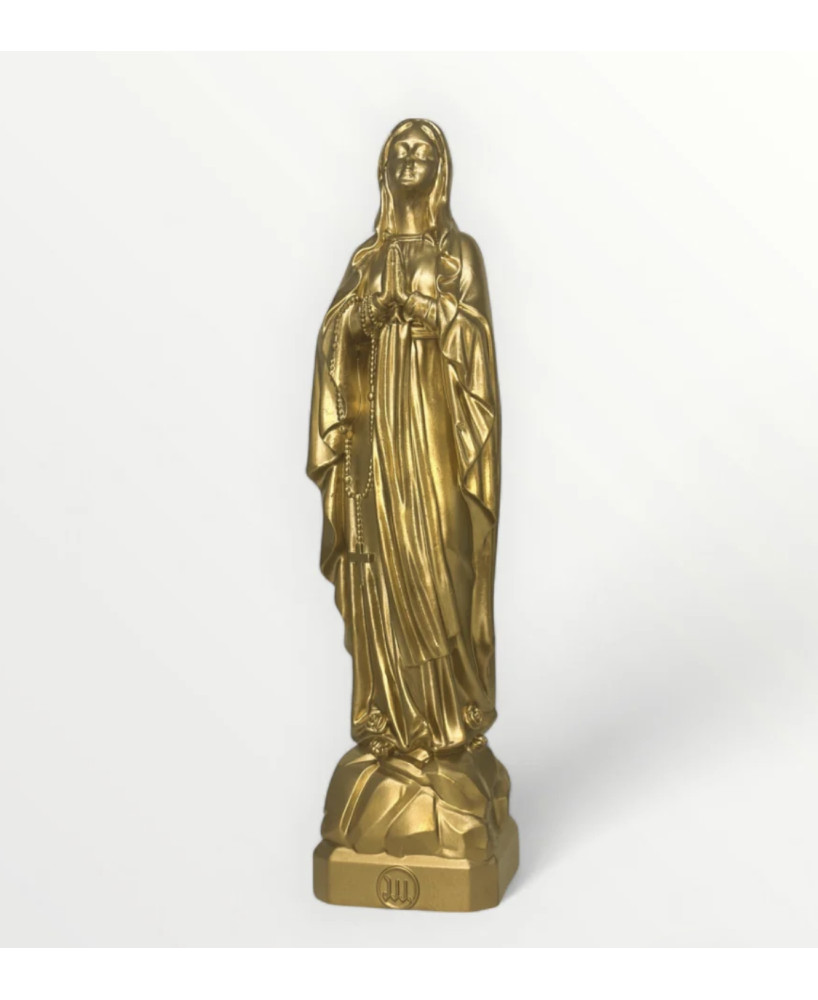 Statue Marie 30 cm Or