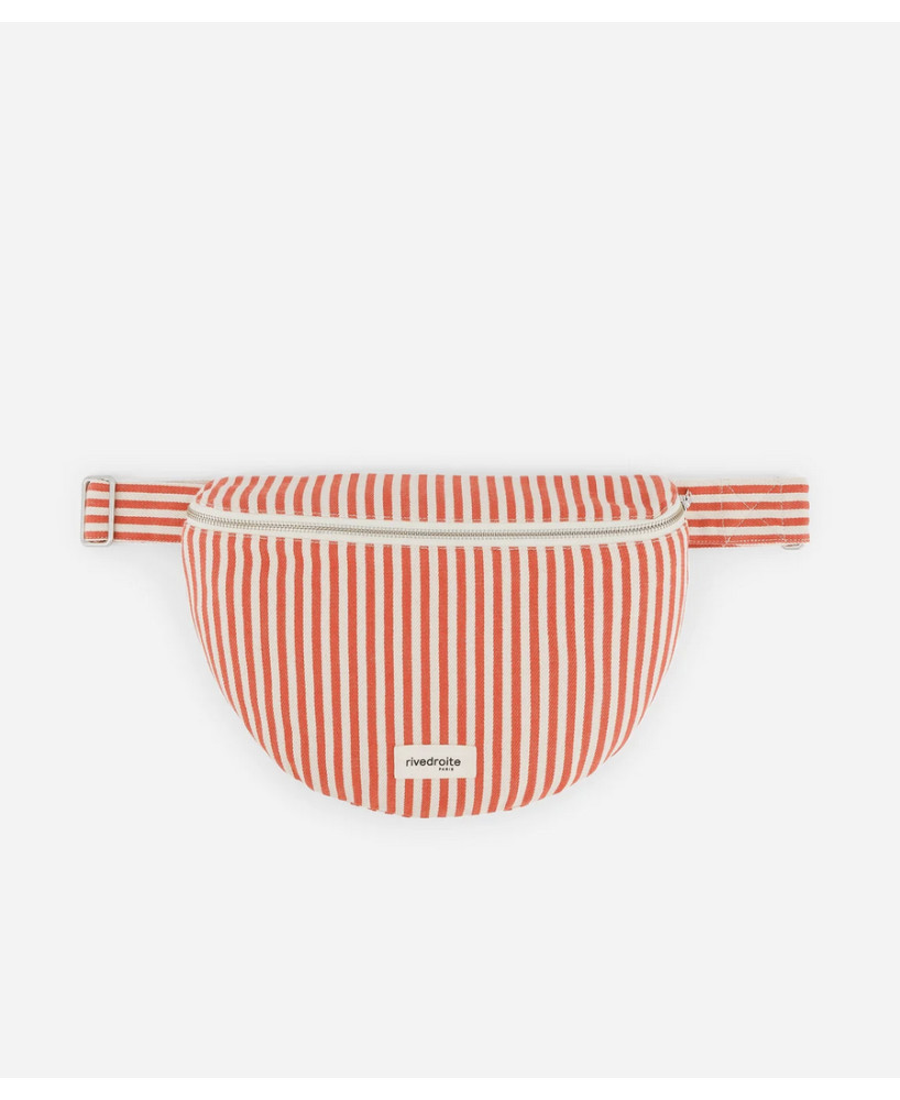 Sac banane Rive Droite Custine XL lignes rouges
