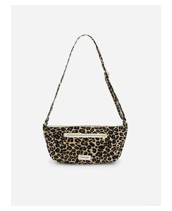 Sac Rive Droite Charlot XS Léopard Beige