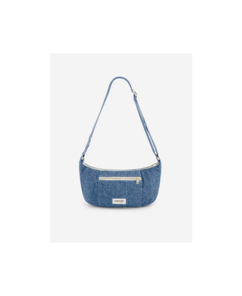 Sac Rive Droite Charlot XS Denim Clair