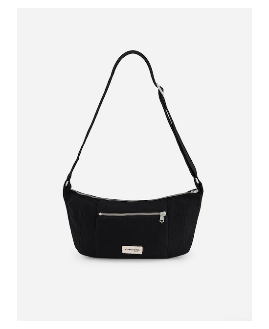 Sac Rive Droite Charlot XS Denim Noir