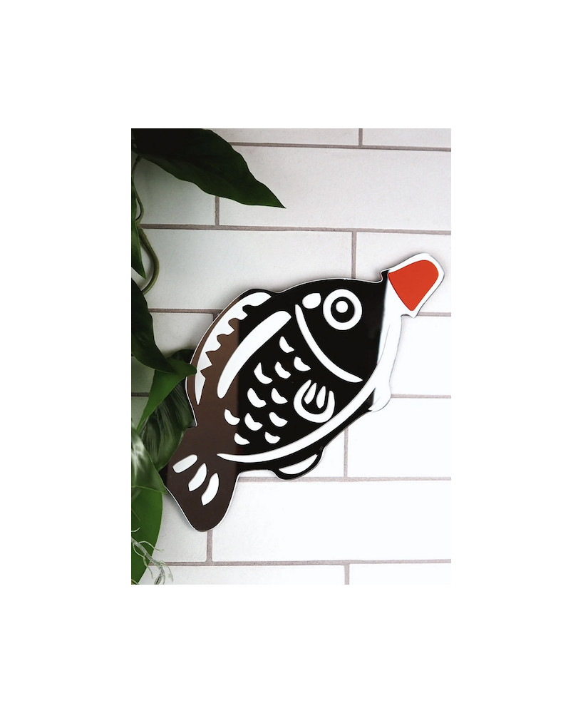 Miroir Poisson sauce soja