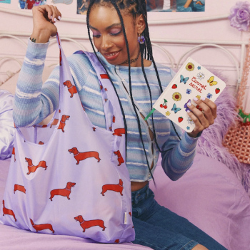 Sac réutilisable Teckel Coucou Suzette