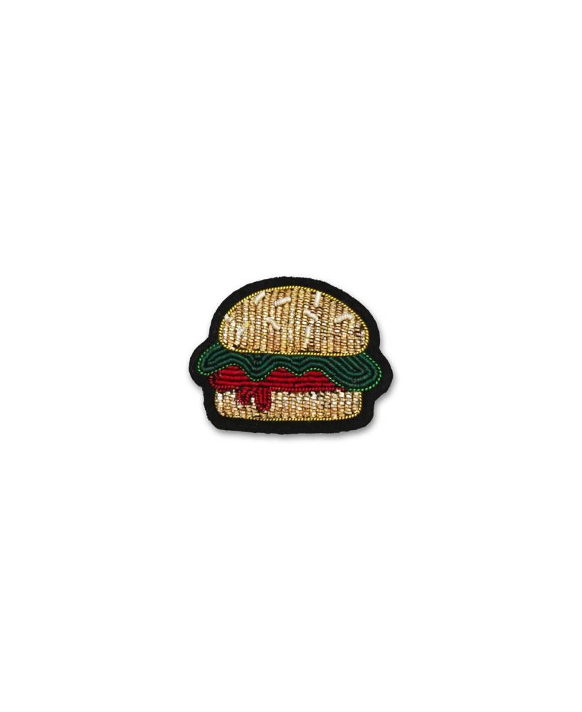 Broche brodée Junk Food Macon&Lesquoy