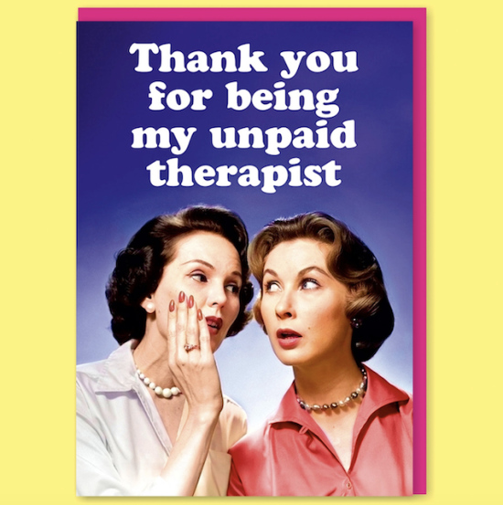 Carte Unpaid therapist