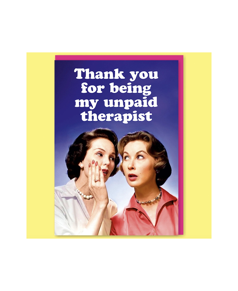 Carte Unpaid therapist