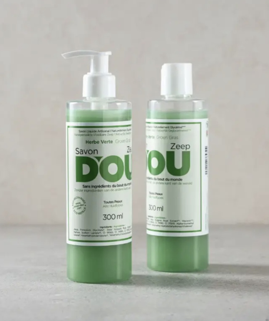 Savon D'OU liquide Herbe verte