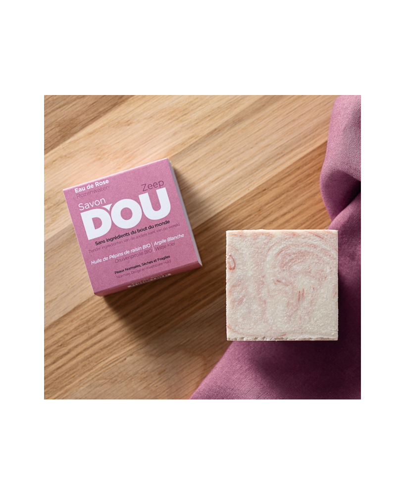 Savon D'OU Eau de rose