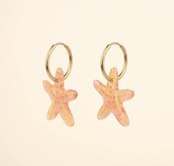 Boucles d'oreilles Coucou Suzette Etoile de mer