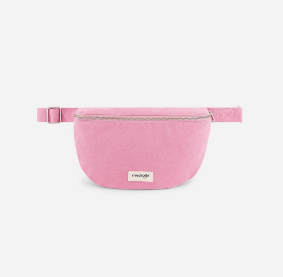 Sac banane Rive Droite Custine Rose bonbon