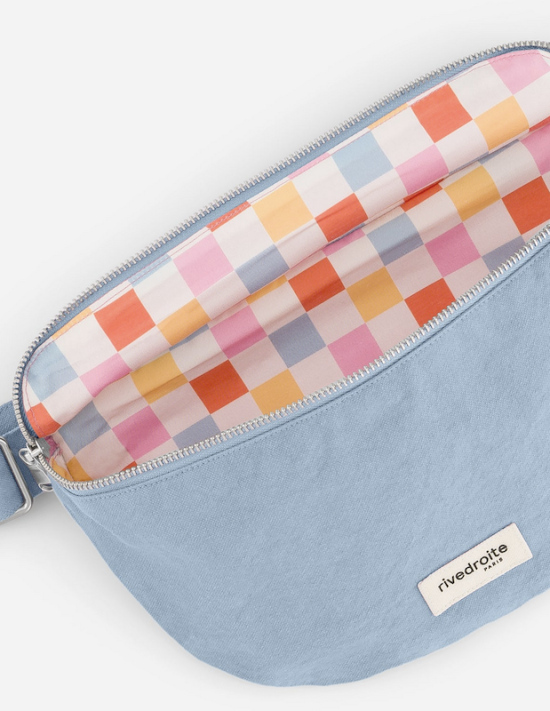 Sac banane Rive Droite Custine Bleu Ice Pop