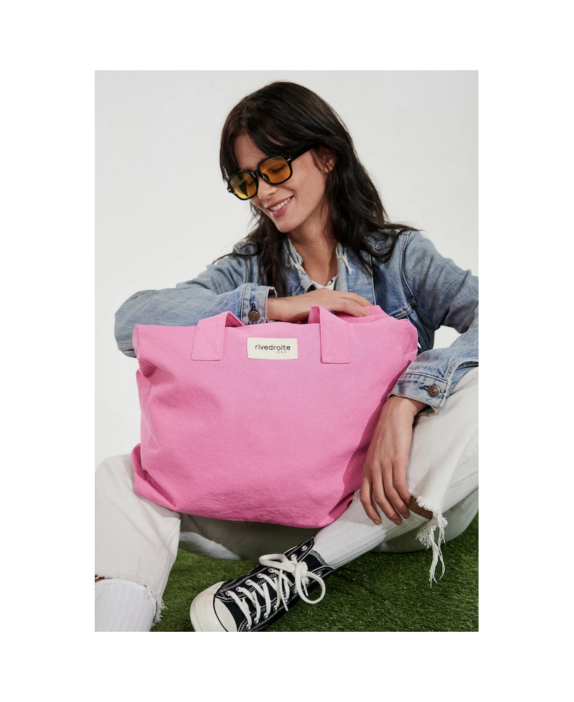 Sac Rive Droite Célestins Rose Bonbon