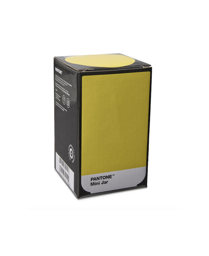 Mini vase Pantone yellow 12C