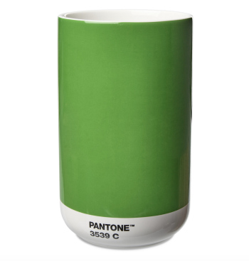 Mini vase Pantone Green 3539C