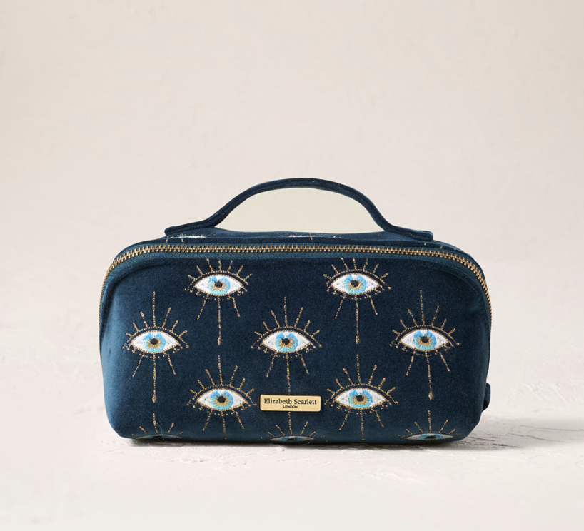 Trousse velours ES Open flat
