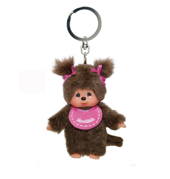 Porte-clés Monchhichi fille