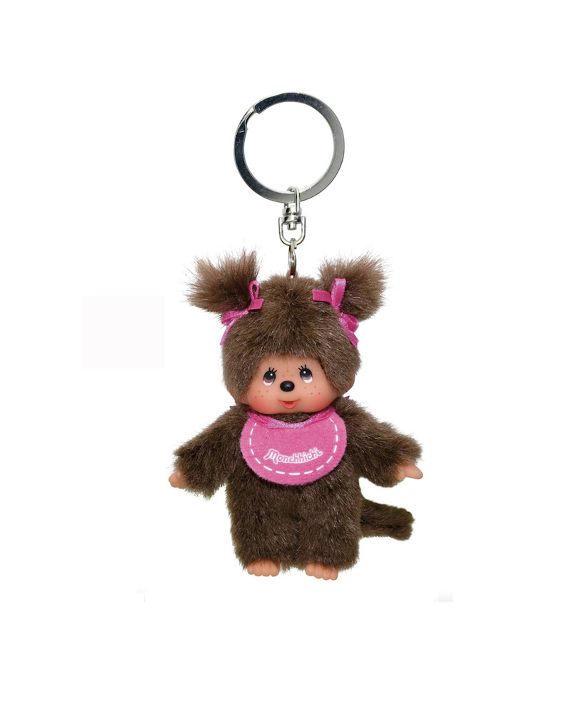 Porte-clés Monchhichi fille