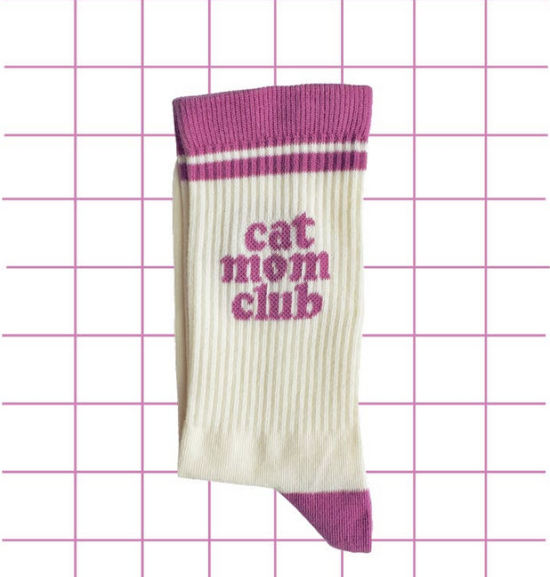 Chaussettes Cat Mom Club