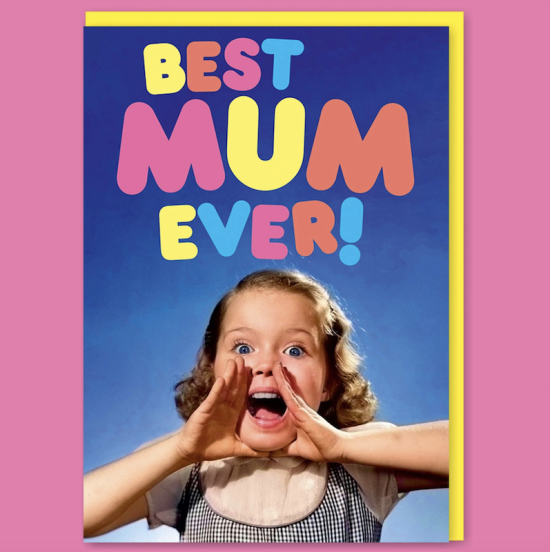 Carte Best Mum Ever