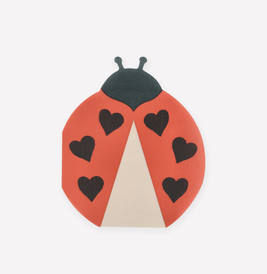 Serviettes Coccinelles