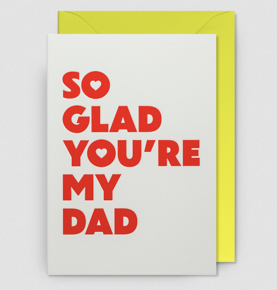 Carte So glad you're my dad