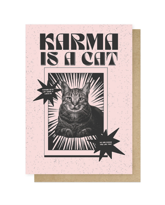 Carte Karma is a cat