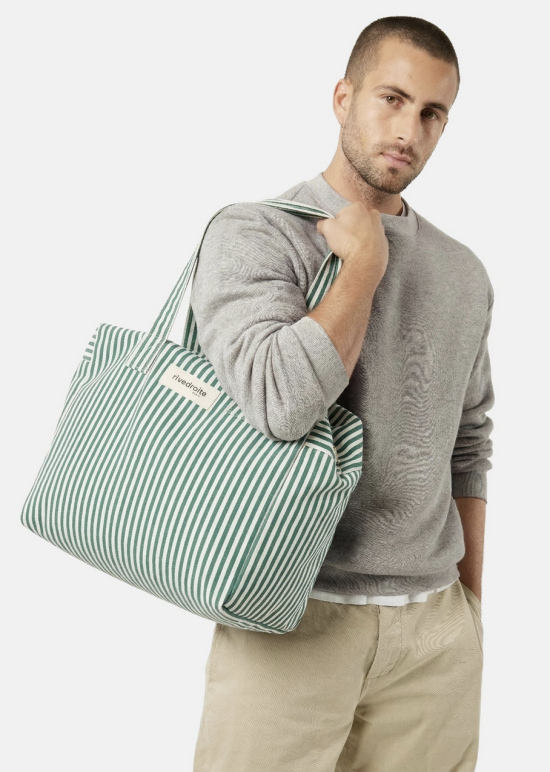 Sac Rive Droite Célestins lignes vertes