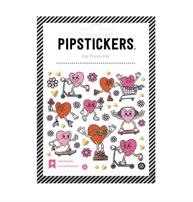 Planche de stickers Love on the go
