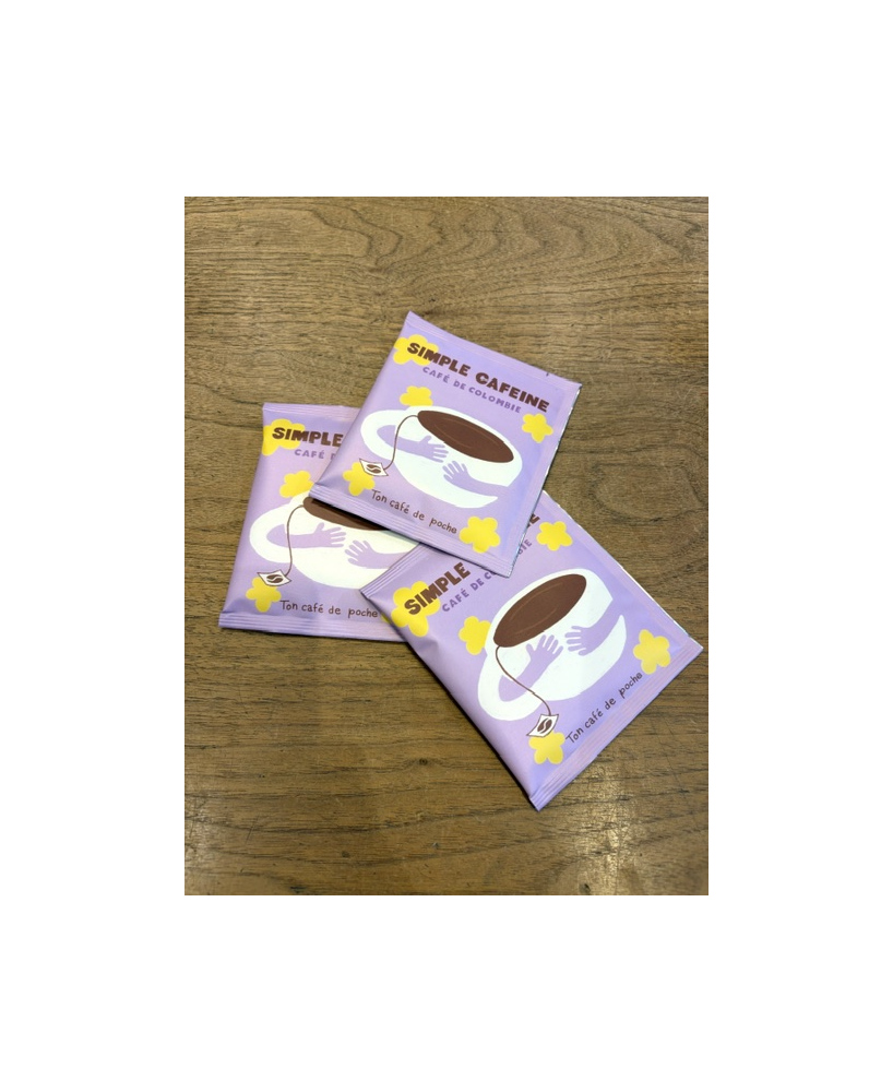 Sachet de café Colombie Simple Cafeine