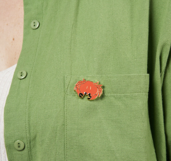 Pins Coucou Suzette Crabe