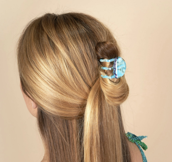 Mini pince à cheveux Coucou Suzette Méduse