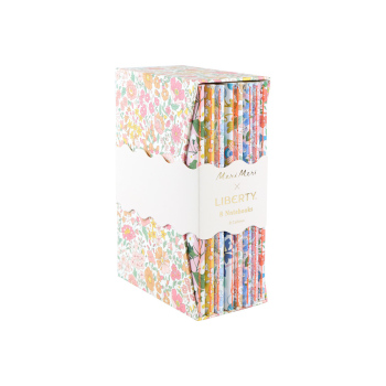 Coffret 8 carnets Liberty