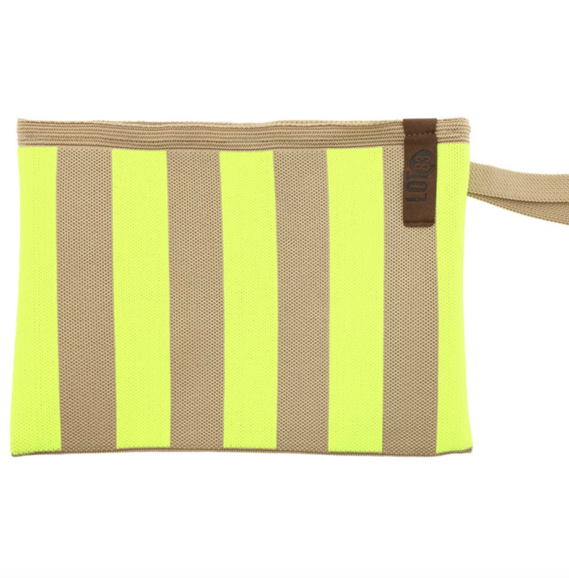 Pochette lignée zip