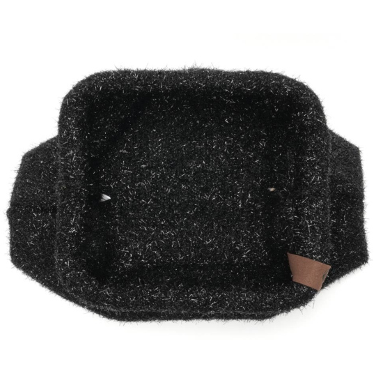 Sac Clap glitter noir