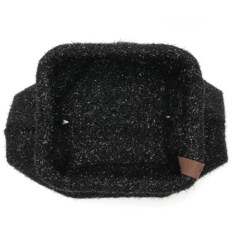 Sac Clap glitter noir