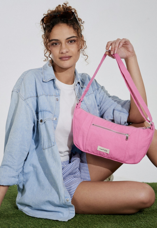 Sac Rive Droite Charlot XS Rose Bonbon