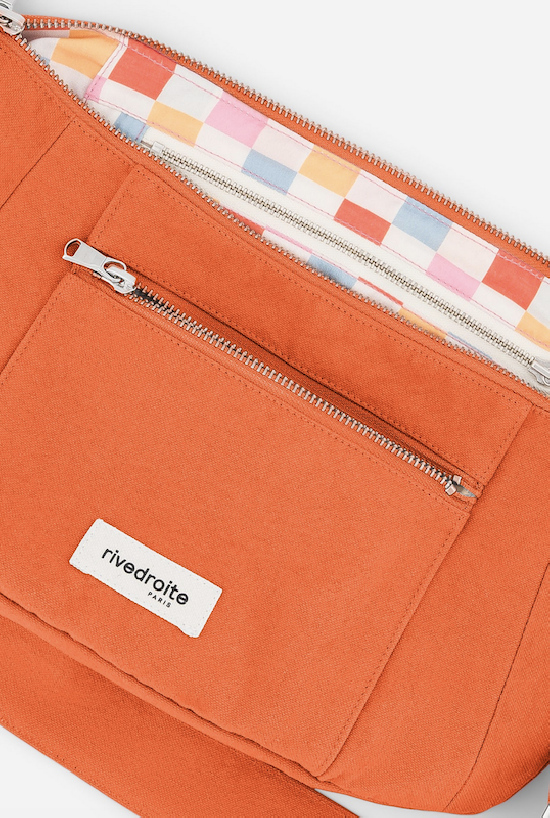 Sac Rive Droite Charlot XS Orange Soda