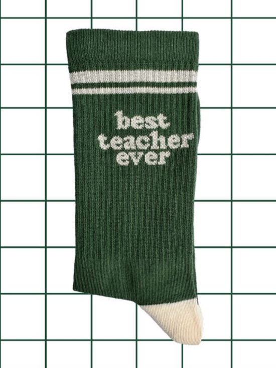 Chaussettes Best teacher hommes