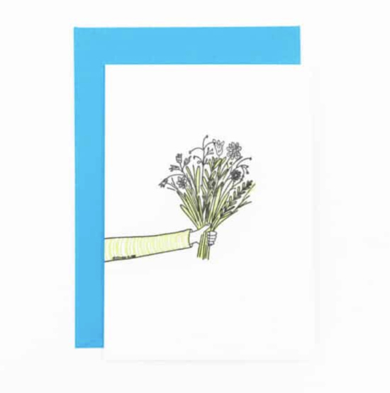 Carte Bouquet de fleurs